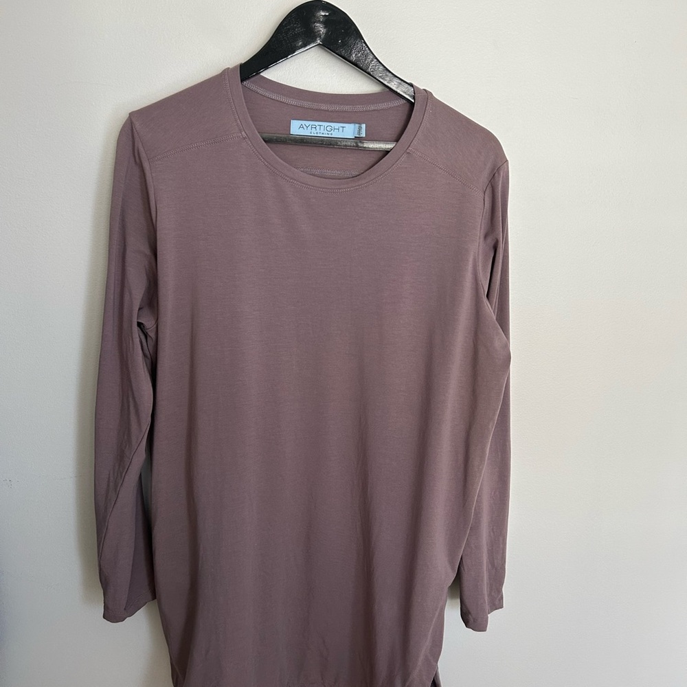 Ayrtight mauve knit dress